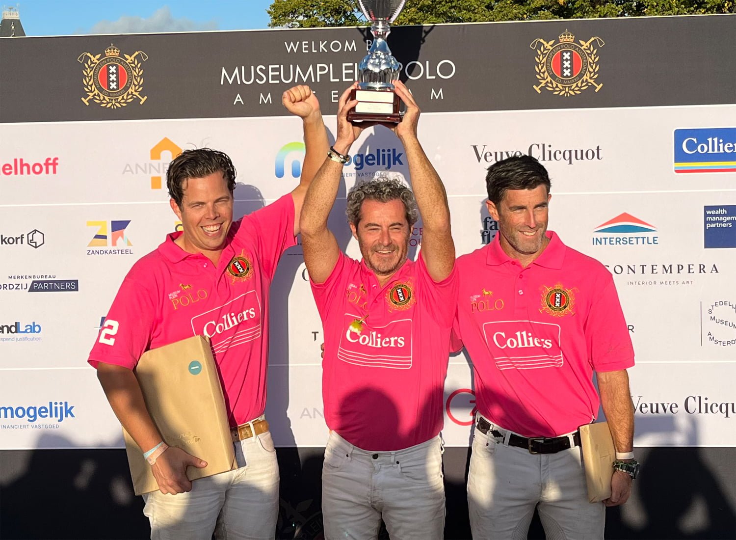 MuseumpeinPolo_winners_2022 COLLIERS POLO TEAM wins the MUSEUMPLEIN POLO 2022 !